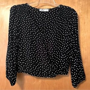 Hollister Polka Dot Blouse